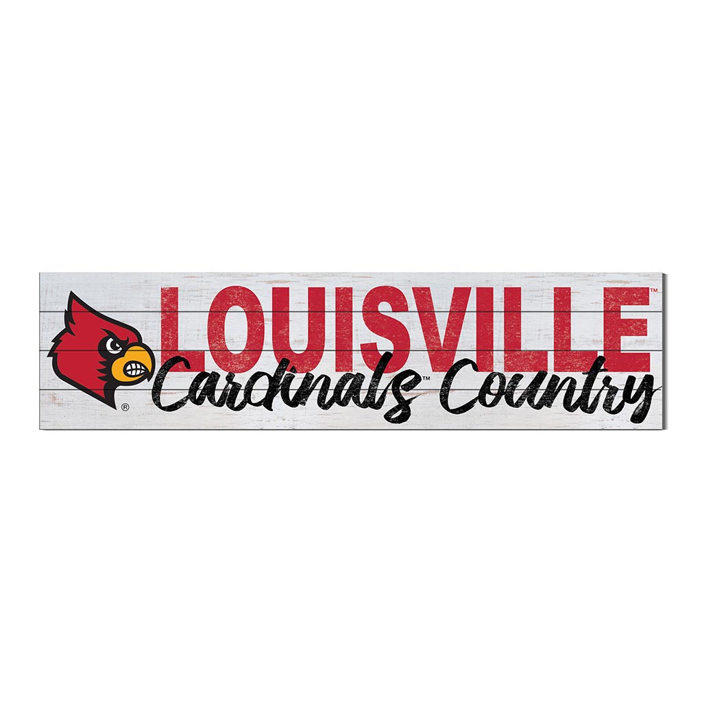 40x10 Sign With Logo Louisville Cardinals