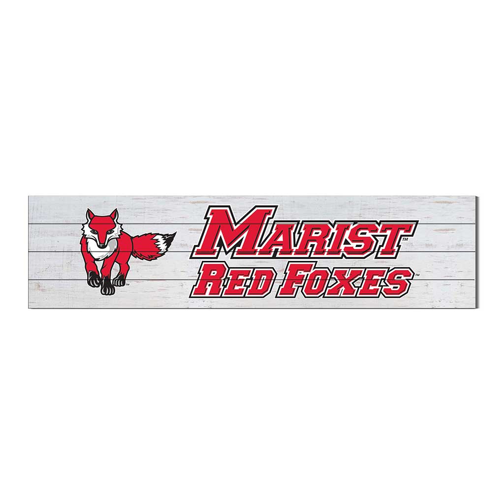 40x10 Sign With Logo Marist College Red Foxes