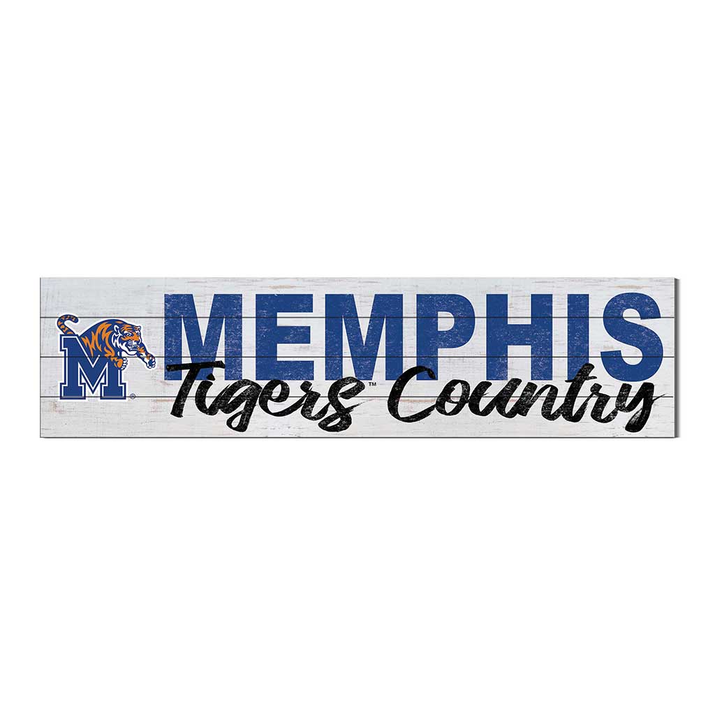 40x10 Sign With Logo Memphis Tigers