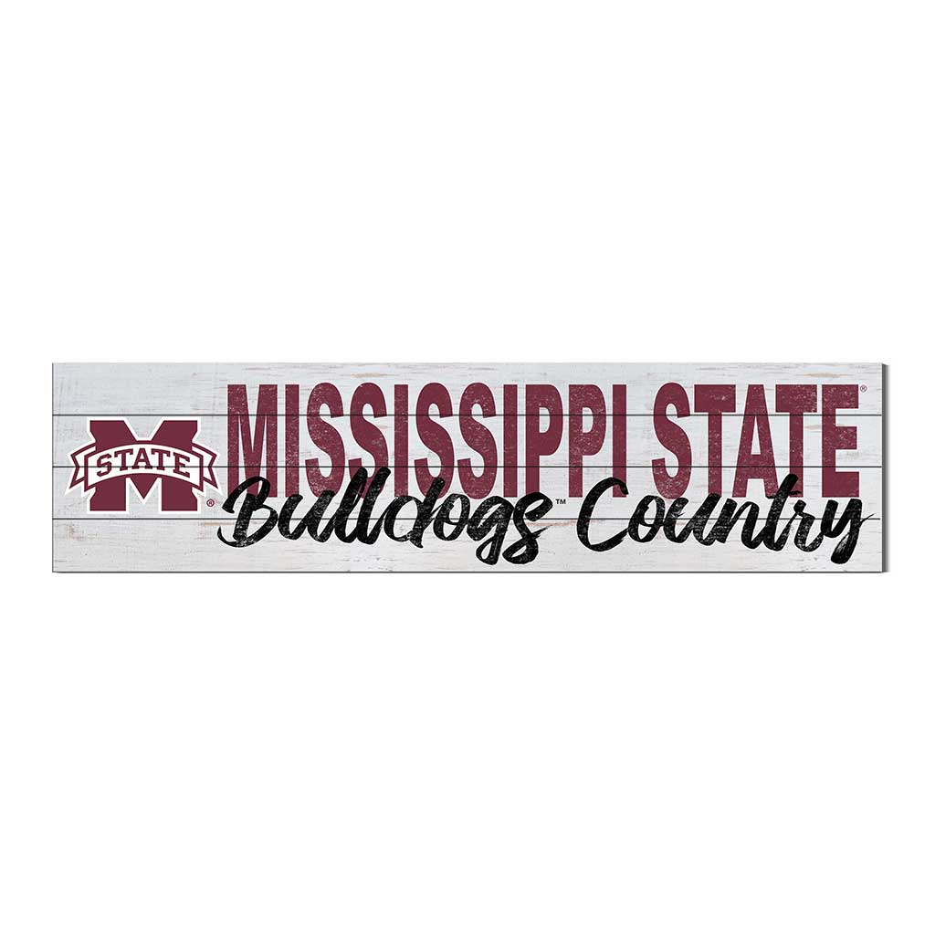 40x10 Sign With Logo Mississippi State Bulldogs