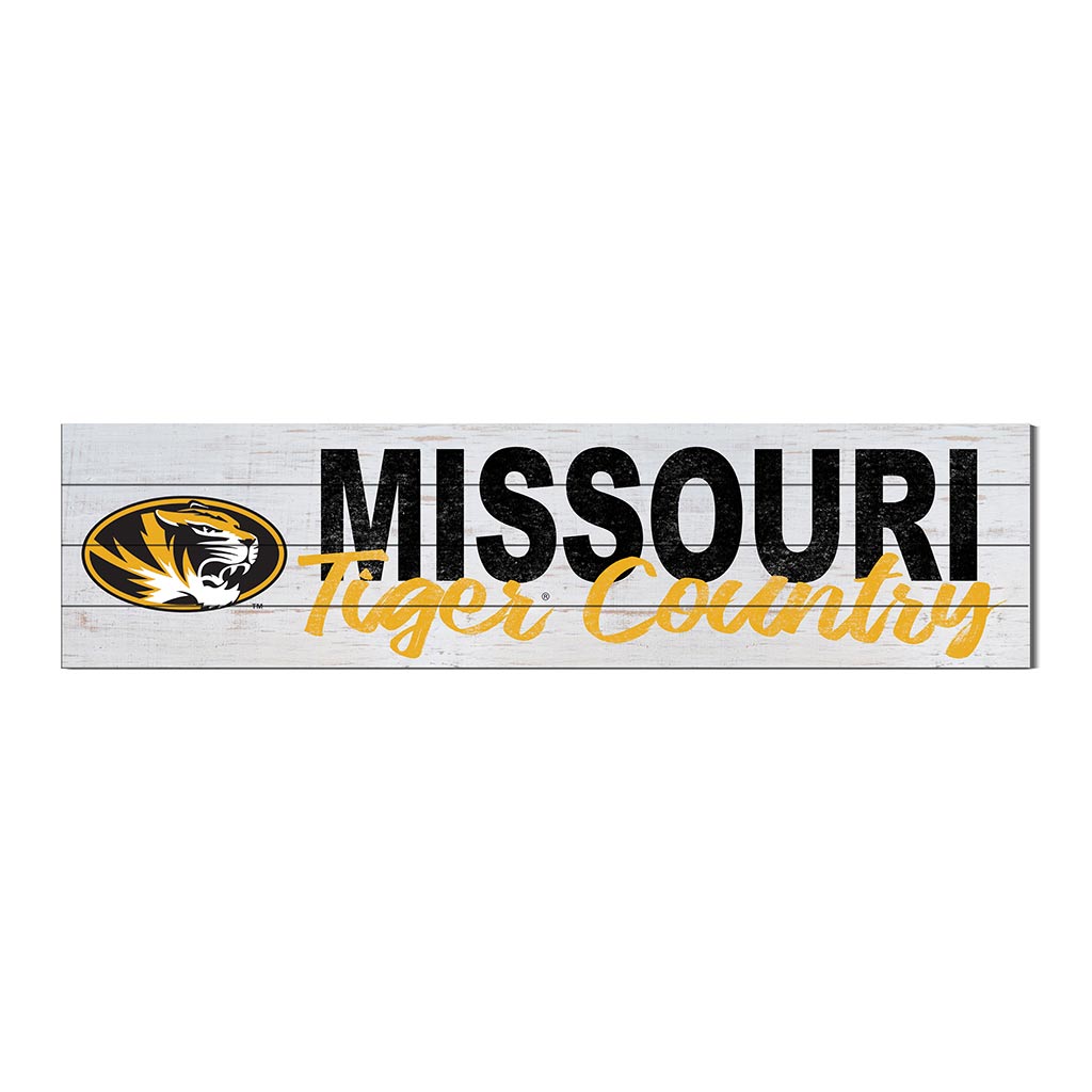 40x10 Sign With Logo Missouri Tigers