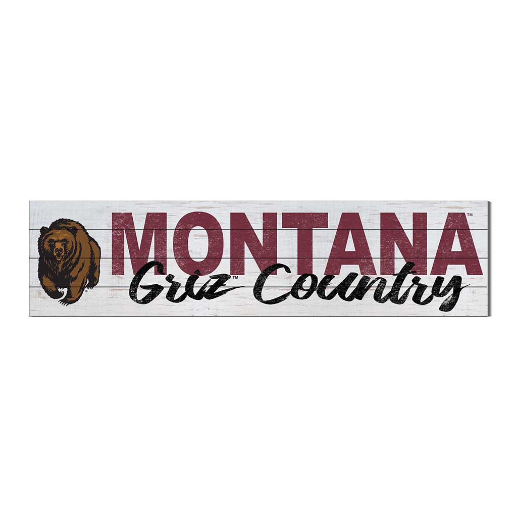 40x10 Sign With Logo Montana Grizzlies