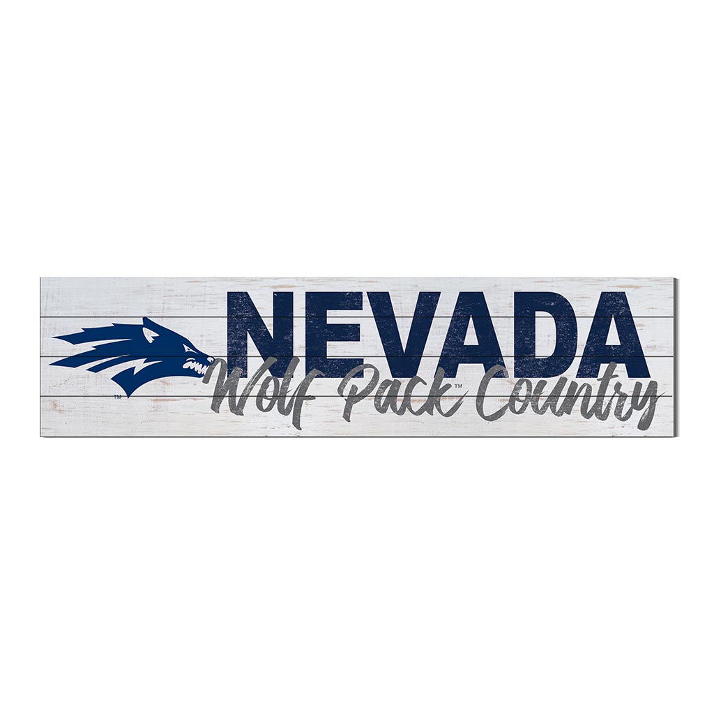 40x10 Sign With Logo Nevada Wolf Pack