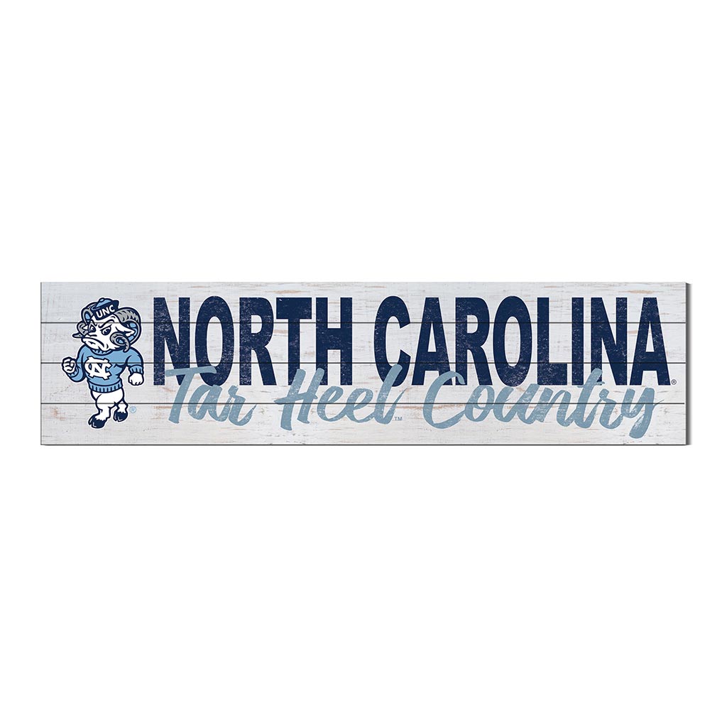 40x10 Sign With Logo North Carolina (Chapel Hill) Tar Heels