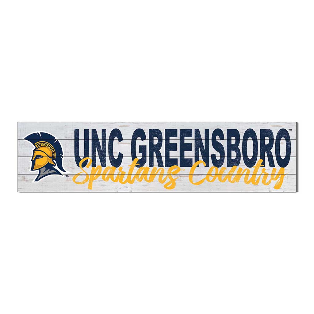 40x10 Sign With Logo North Carolina (Greensboro) Spartans