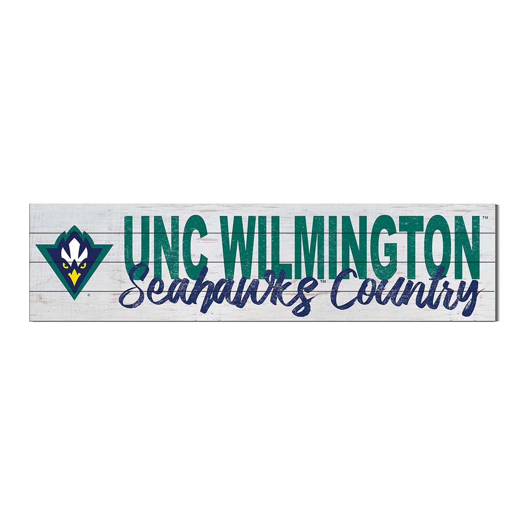 40x10 Sign With Logo North Carolina (Wilmington) Seahawks