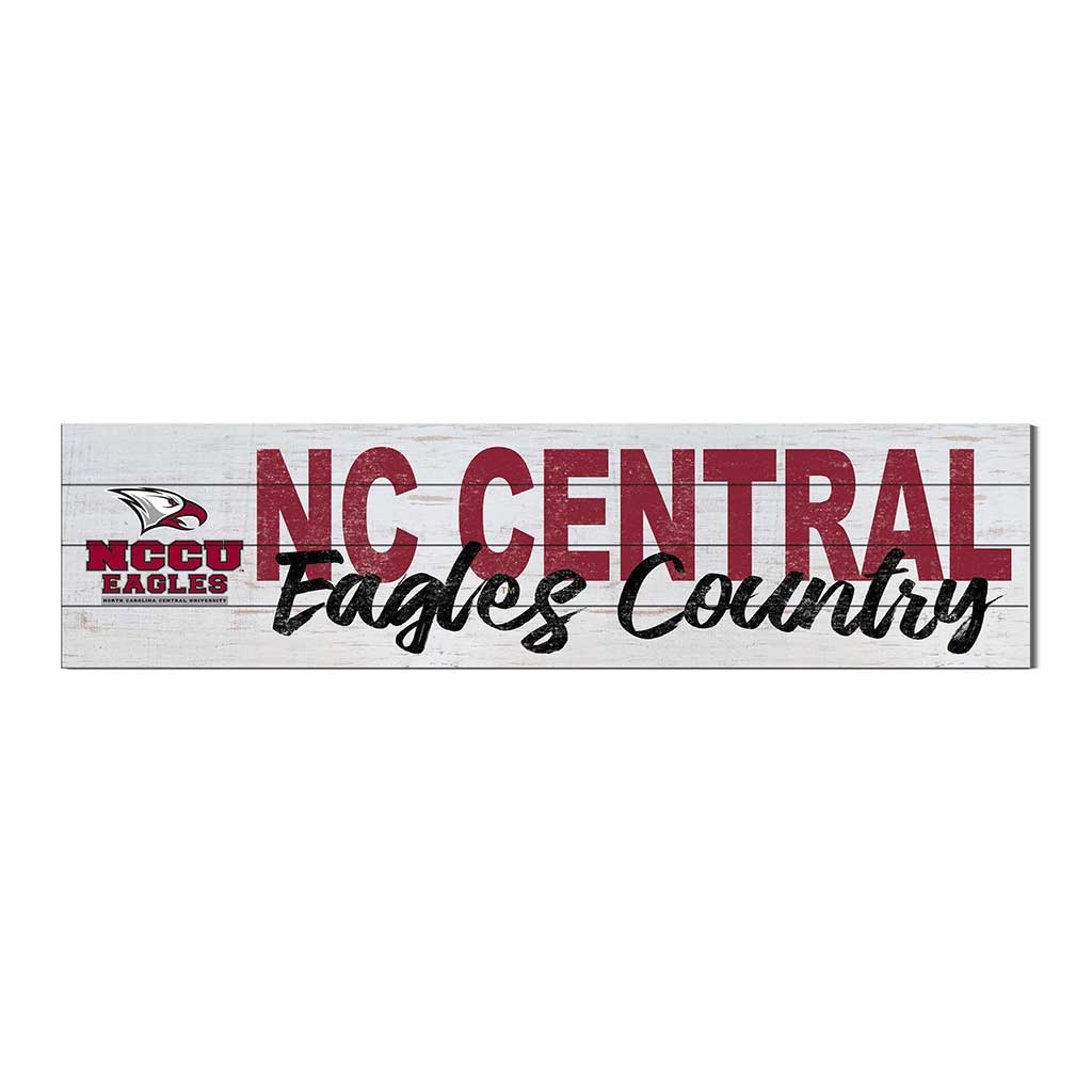 40x10 Sign With Logo North Carolina Central Eagles