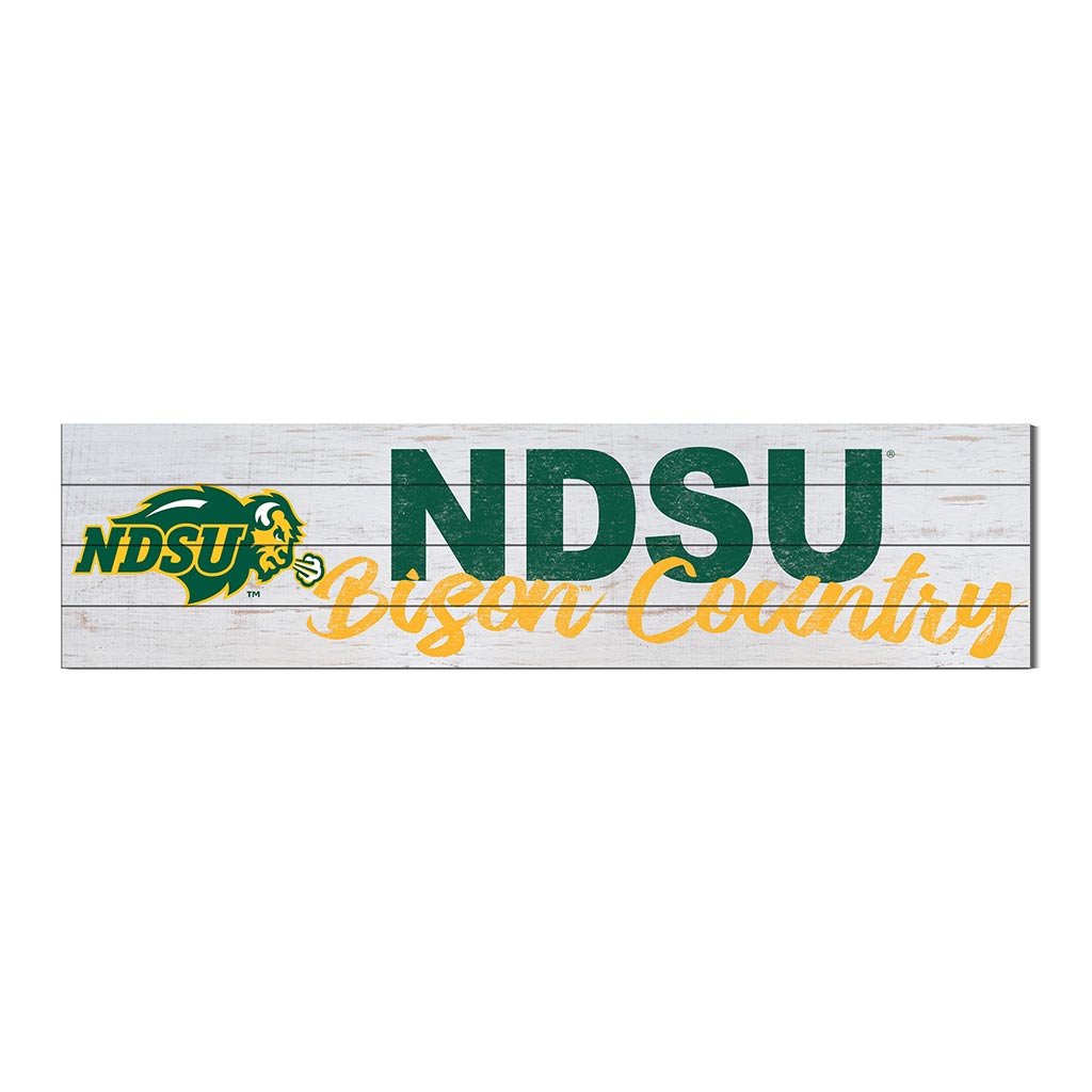 40x10 Sign With Logo North Dakota State Bison