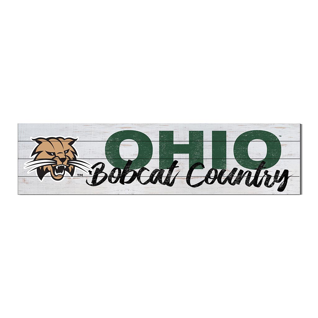 40x10 Sign With Logo Ohio Univ Bobcats