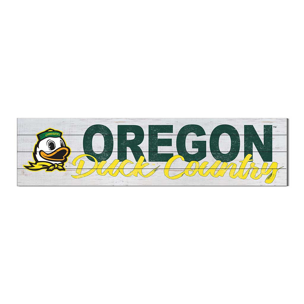 40x10 Sign With Logo Oregon Ducks