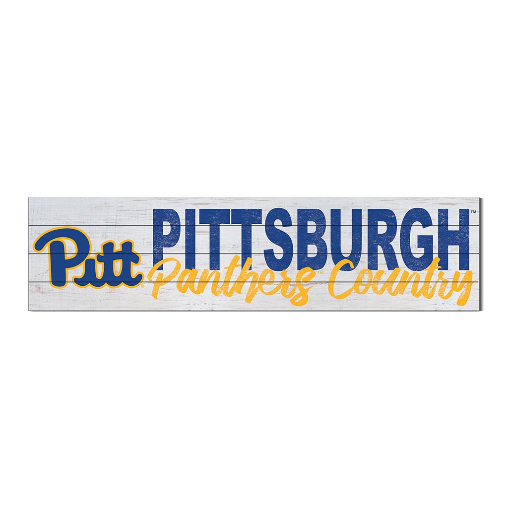 40x10 Sign With Logo Pittsburgh Panthers