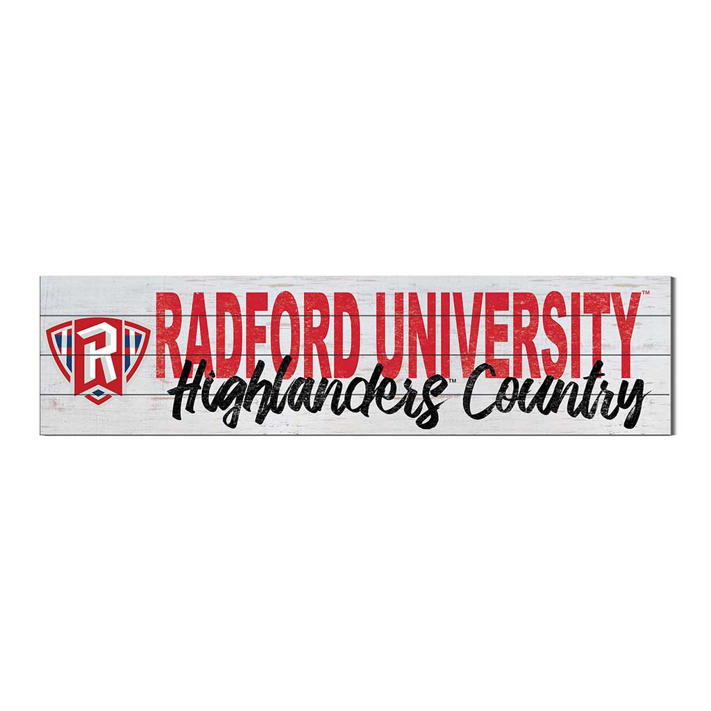 40x10 Sign With Logo Radford Highlanders