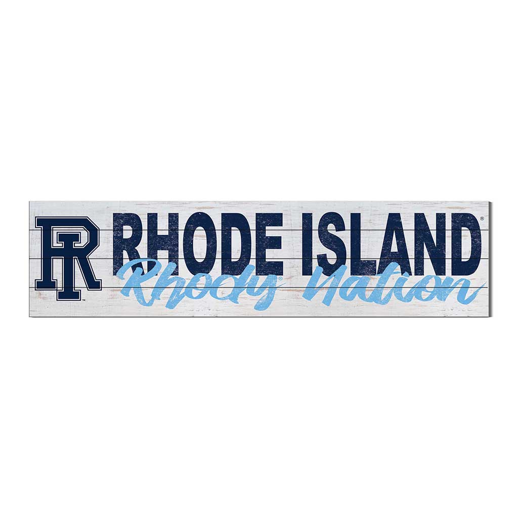 40x10 Sign With Logo Rhode Island Rams