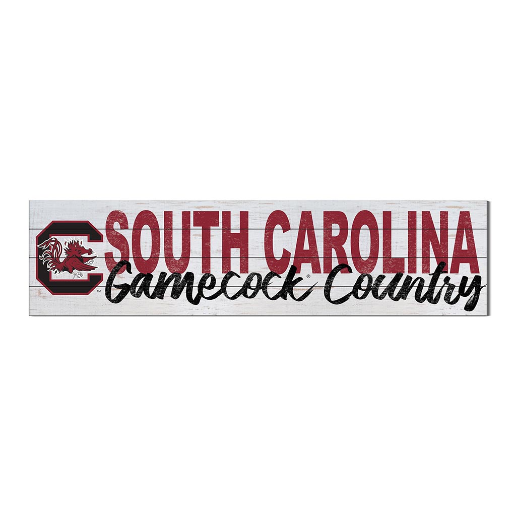 40x10 Sign With Logo South Carolina Gamecocks