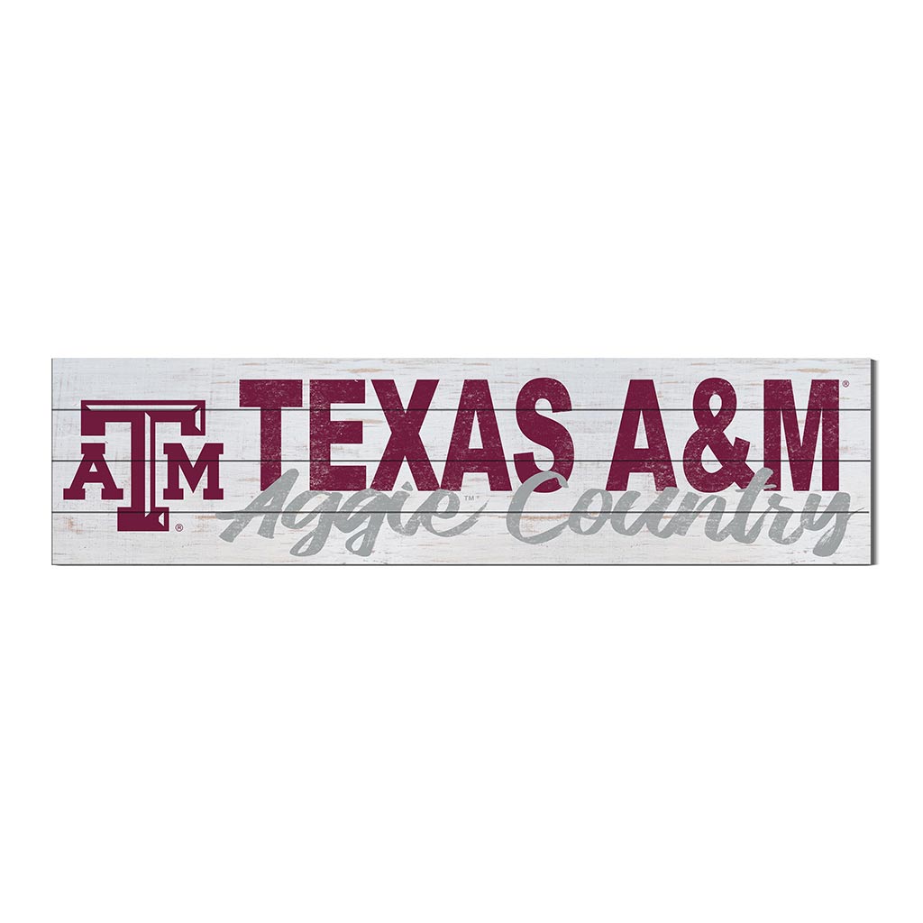 40x10 Sign With Logo Texas A&M Aggies