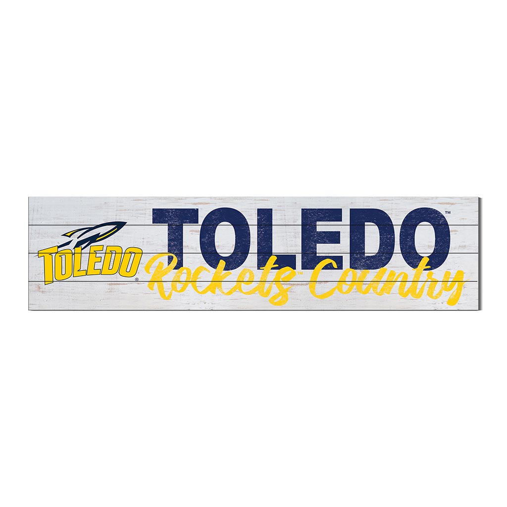 40x10 Sign With Logo Toledo Rockets