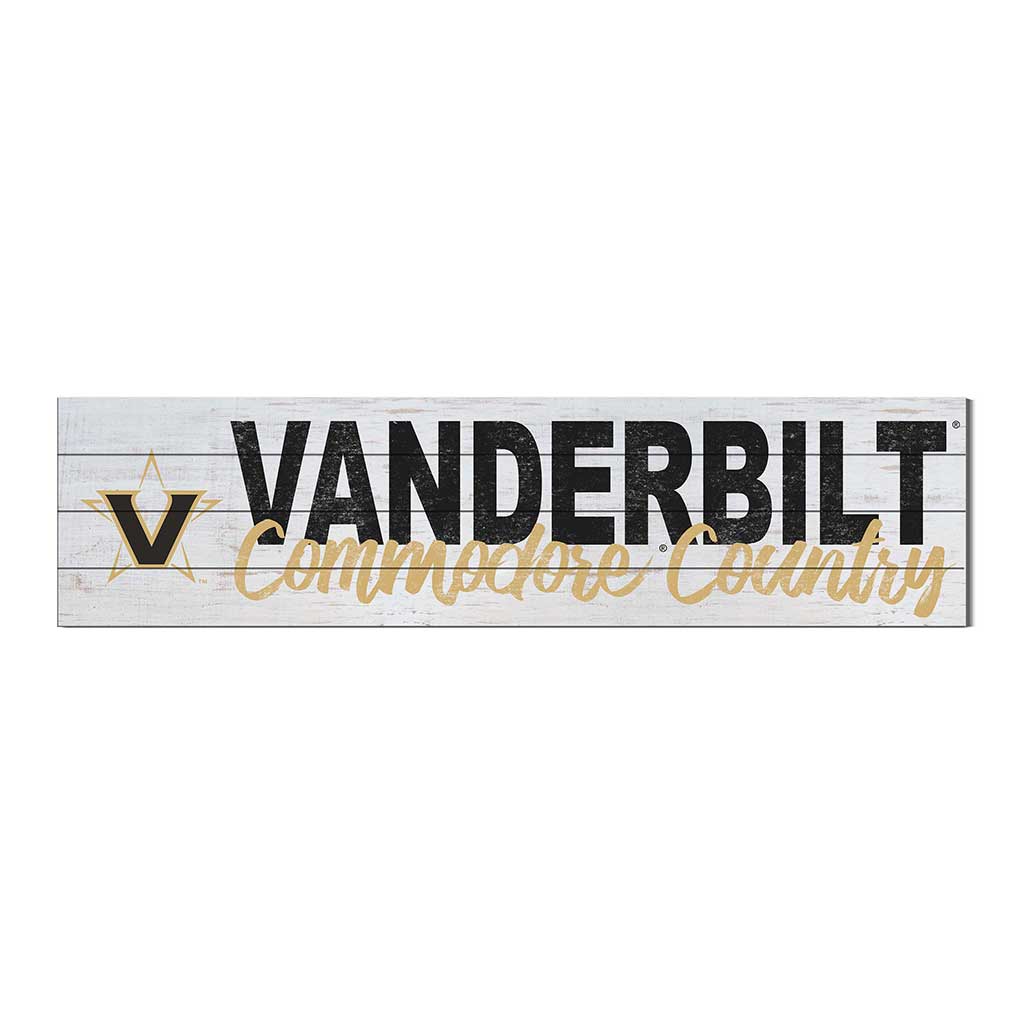 40x10 Sign With Logo Vanderbilt Commodores