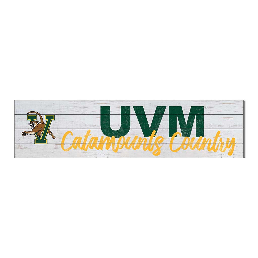 40x10 Sign With Logo Vermont Catamounts