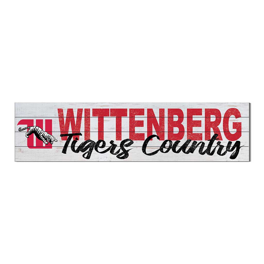 40x10 Sign With Logo Wittenberg Tigers