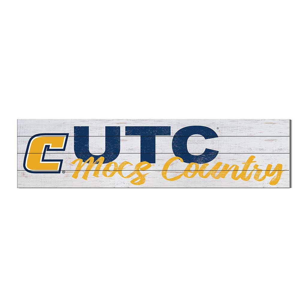 40x10 Sign With Logo Tennessee Chattanooga Mocs