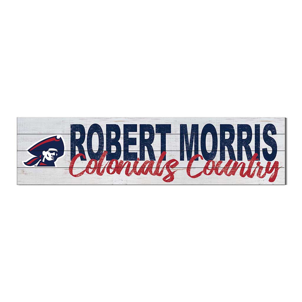 40x10 Sign With Logo Robert Morris University Colonials