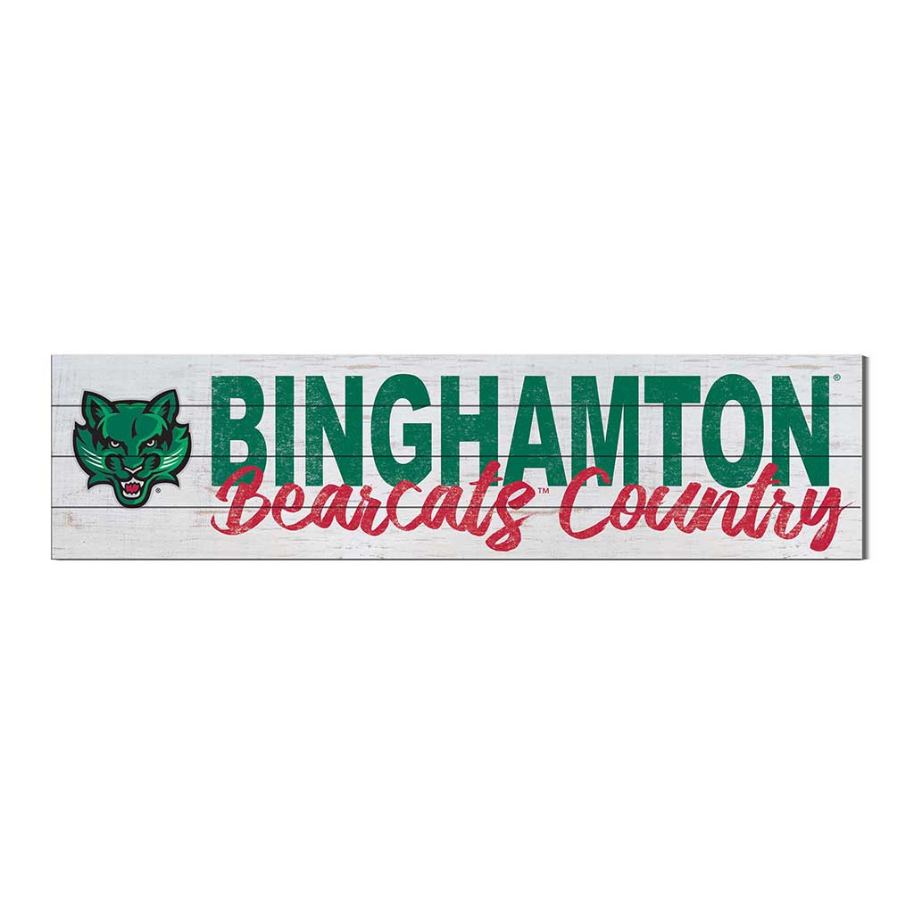 40x10 Sign With Logo Binghamton Bearcats