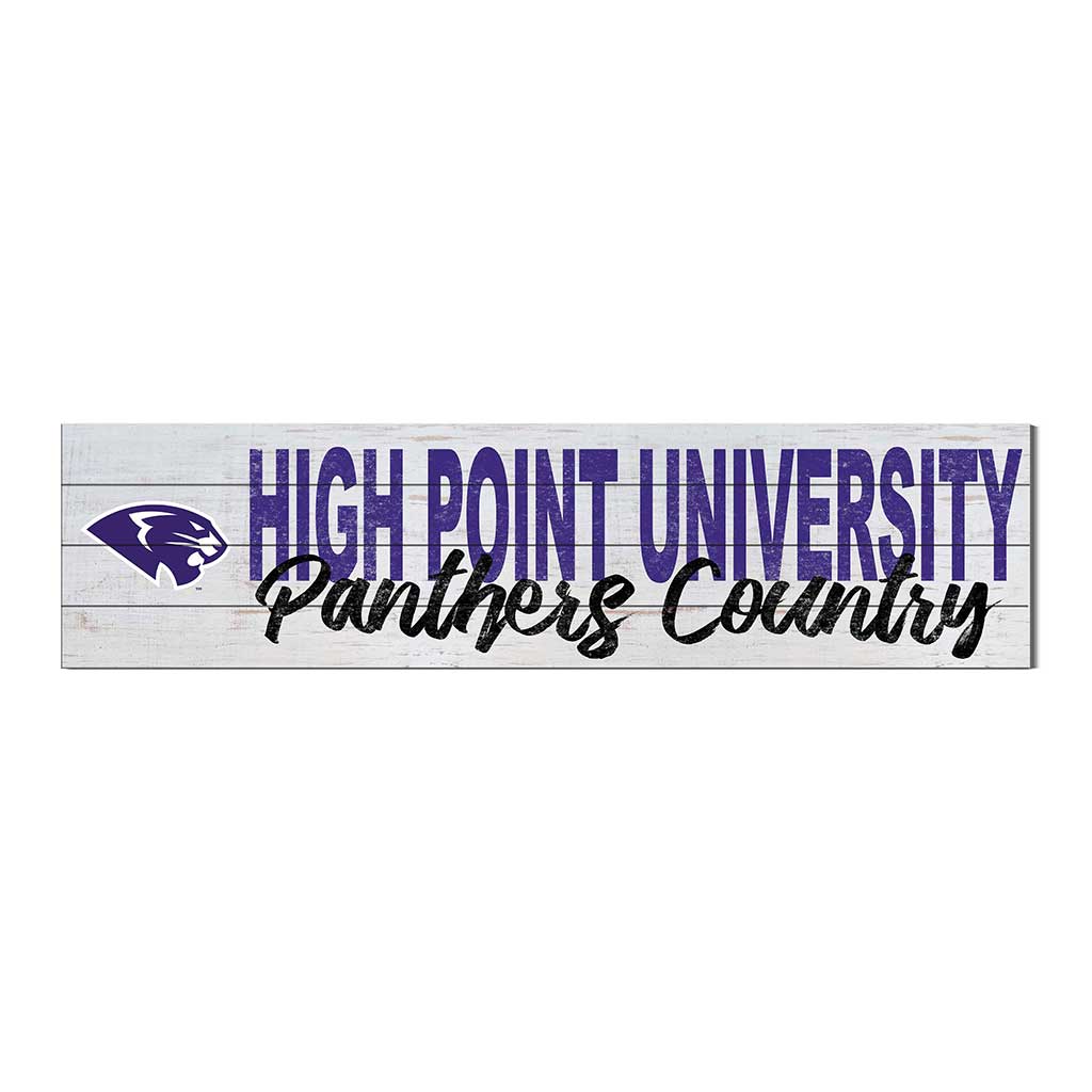 40x10 Sign With Logo High Point Panthers