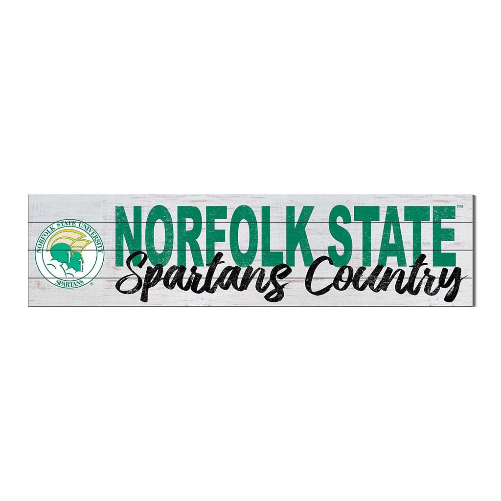 40x10 Sign With Logo Norfolk State Spartans