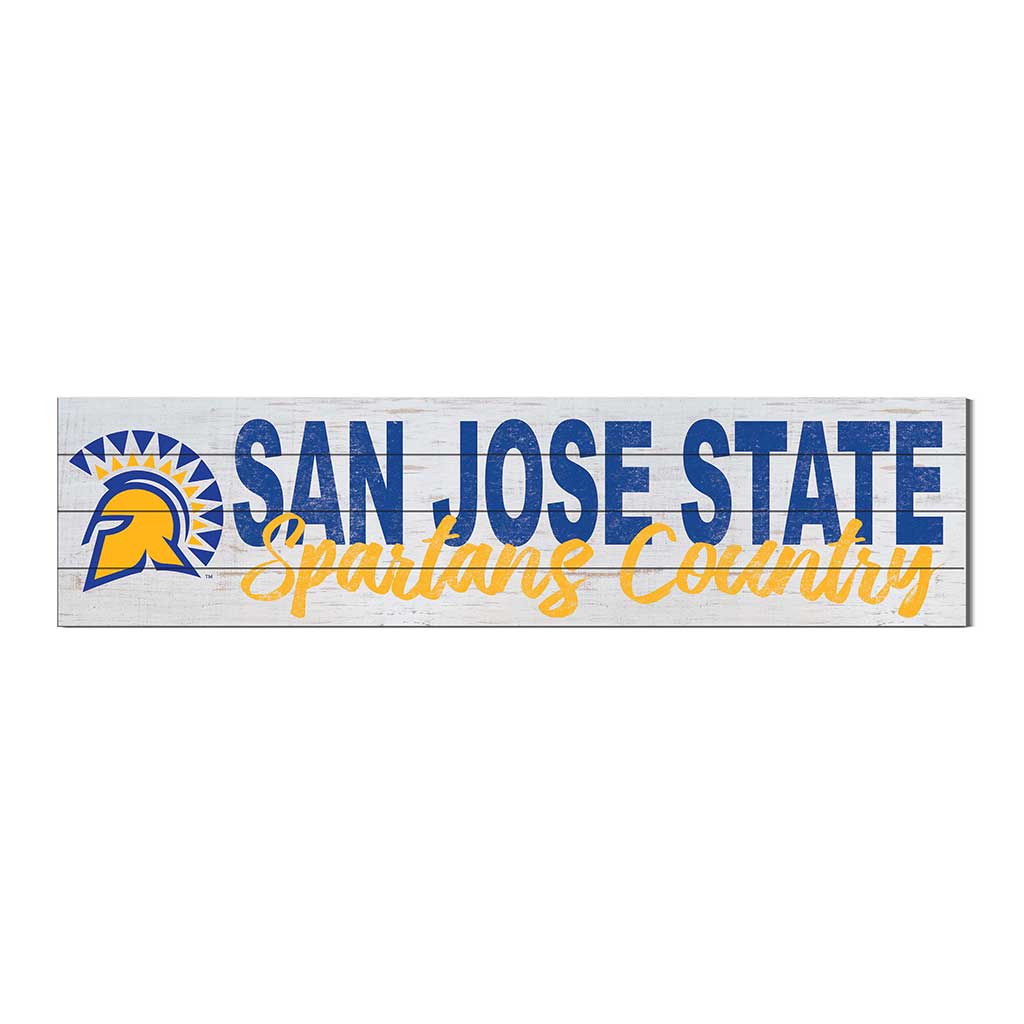 40x10 Sign With Logo San Jose State Spartans