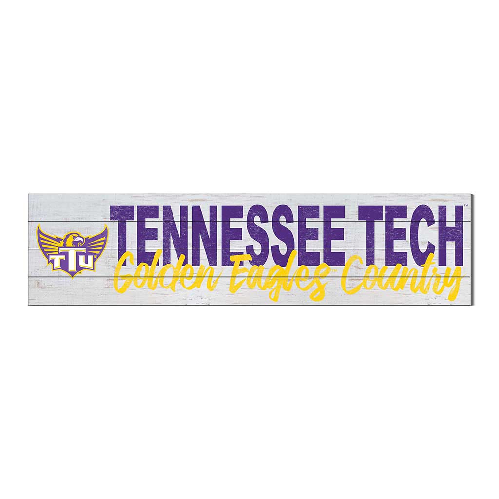 40x10 Sign With Logo Tennessee Tech Golden Eagles