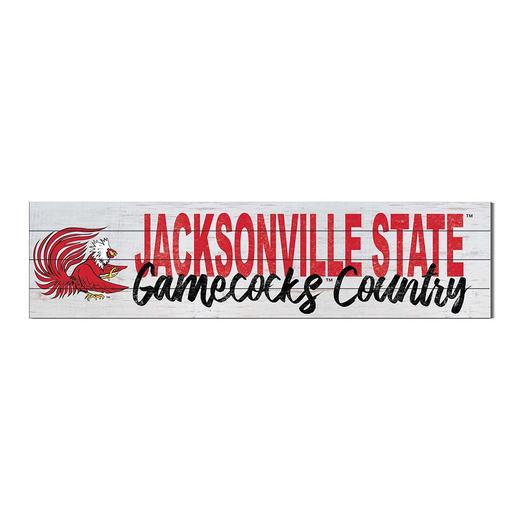 40x10 Sign With Logo Jacksonville State Gamecocks