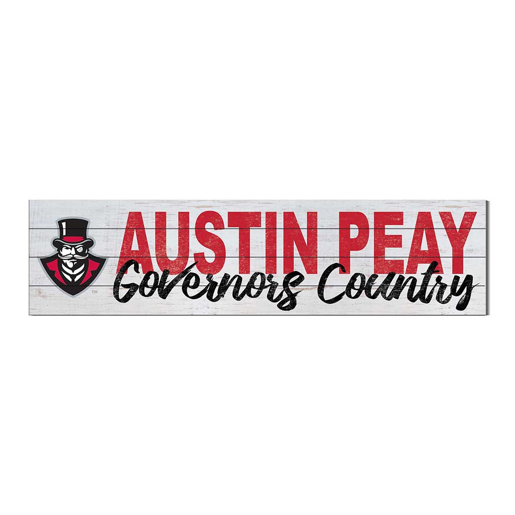 40x10 Sign With Logo Austin Peay Governors