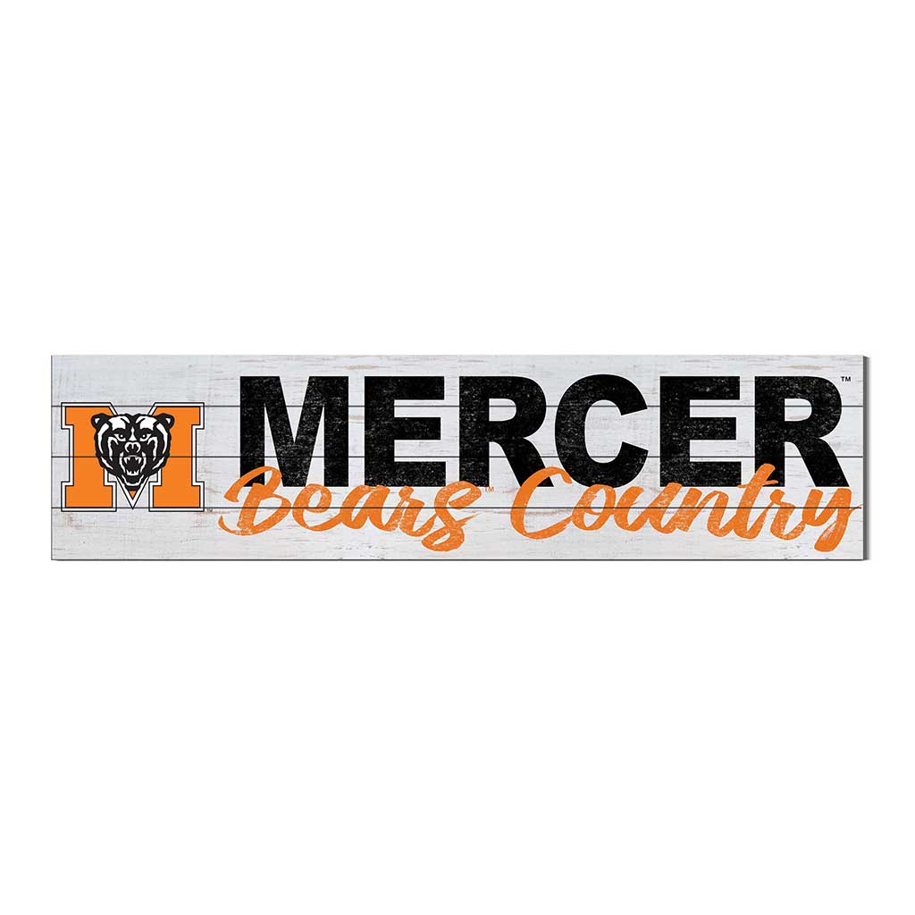 40x10 Sign With Logo Mercer Bears