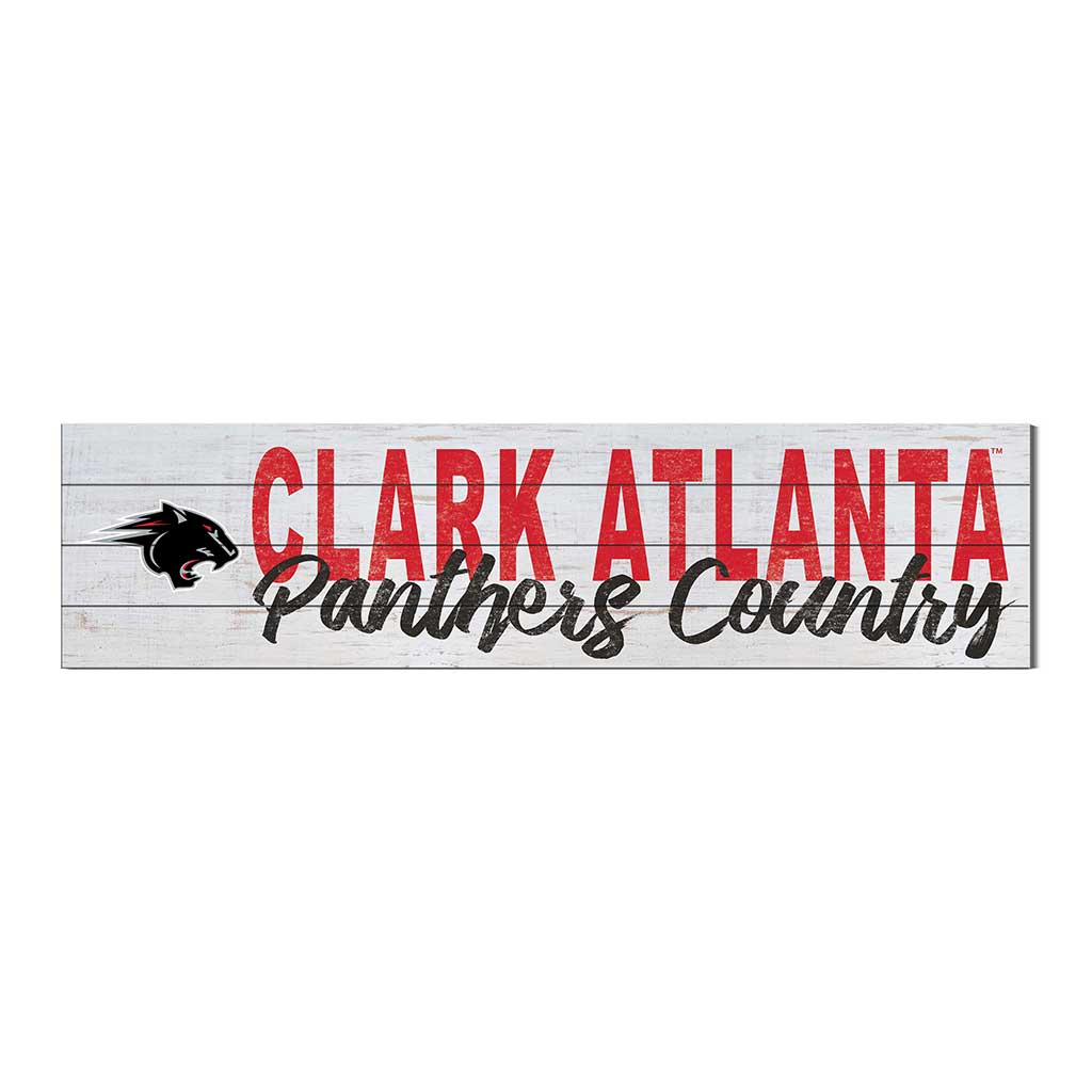 40x10 Sign With Logo Clark Atlanta University Panthers