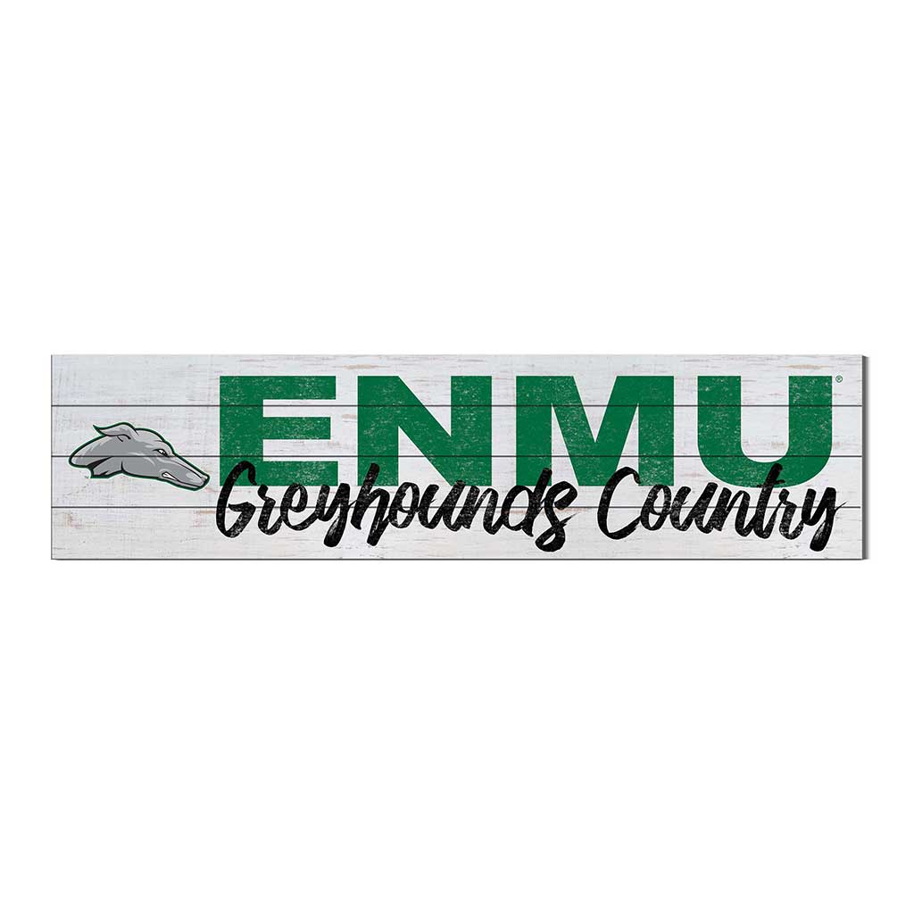 40x10 Sign With Logo Eastern New Mexico GREYHOUNDS