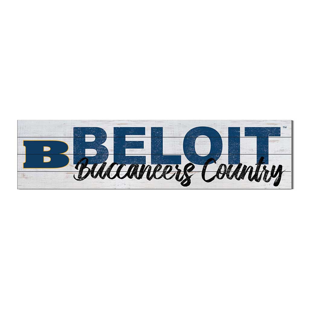 40x10 Sign With Logo Beloit College Buccaneers