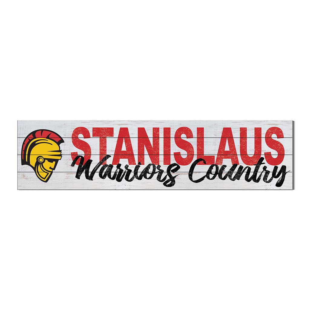 40x10 Sign With Logo California State - Stanislaus WARRIORS