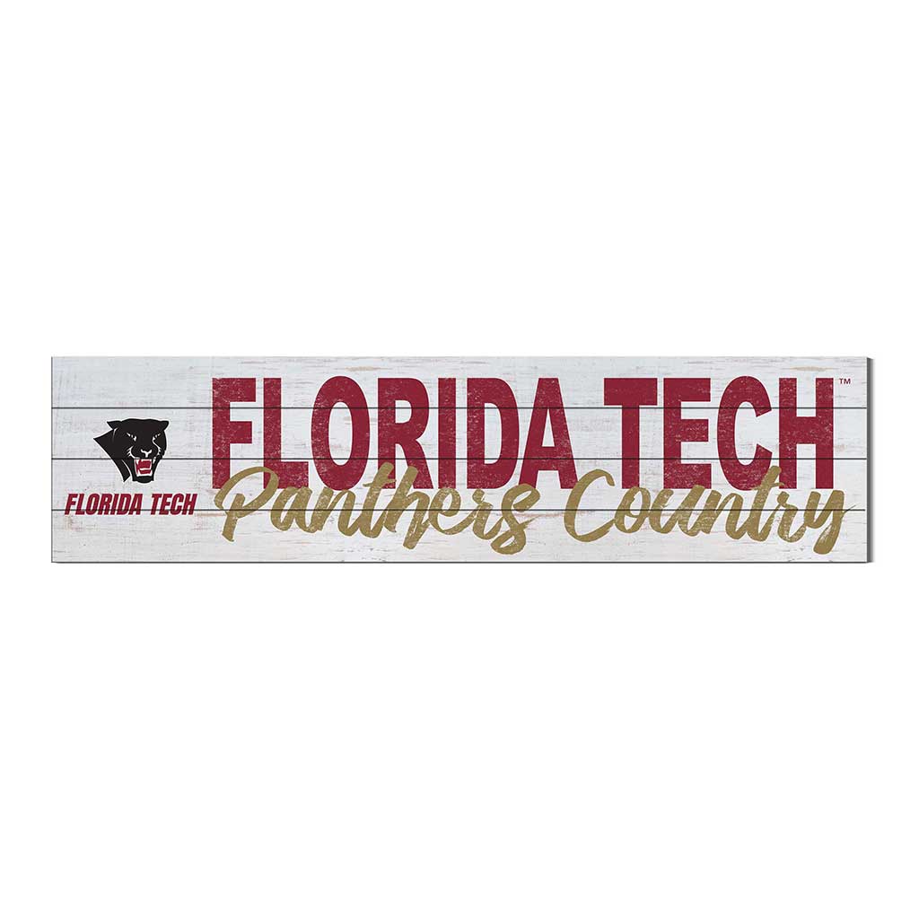 40x10 Sign With Logo Florida Institute of Technology PANTHERS