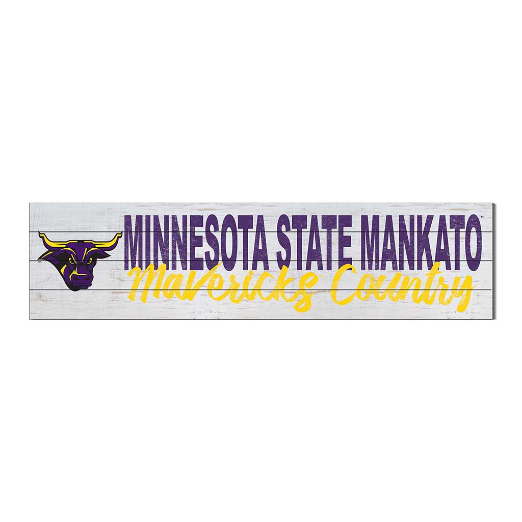 40x10 Sign With Logo Minnesota State - Mankato Mavericks