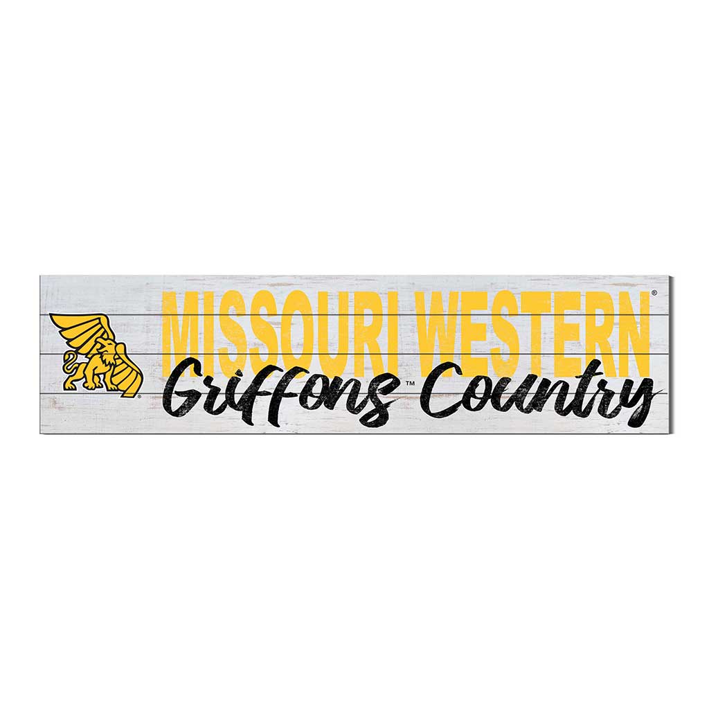 40x10 Sign With Logo Missouri Western State University Griffons