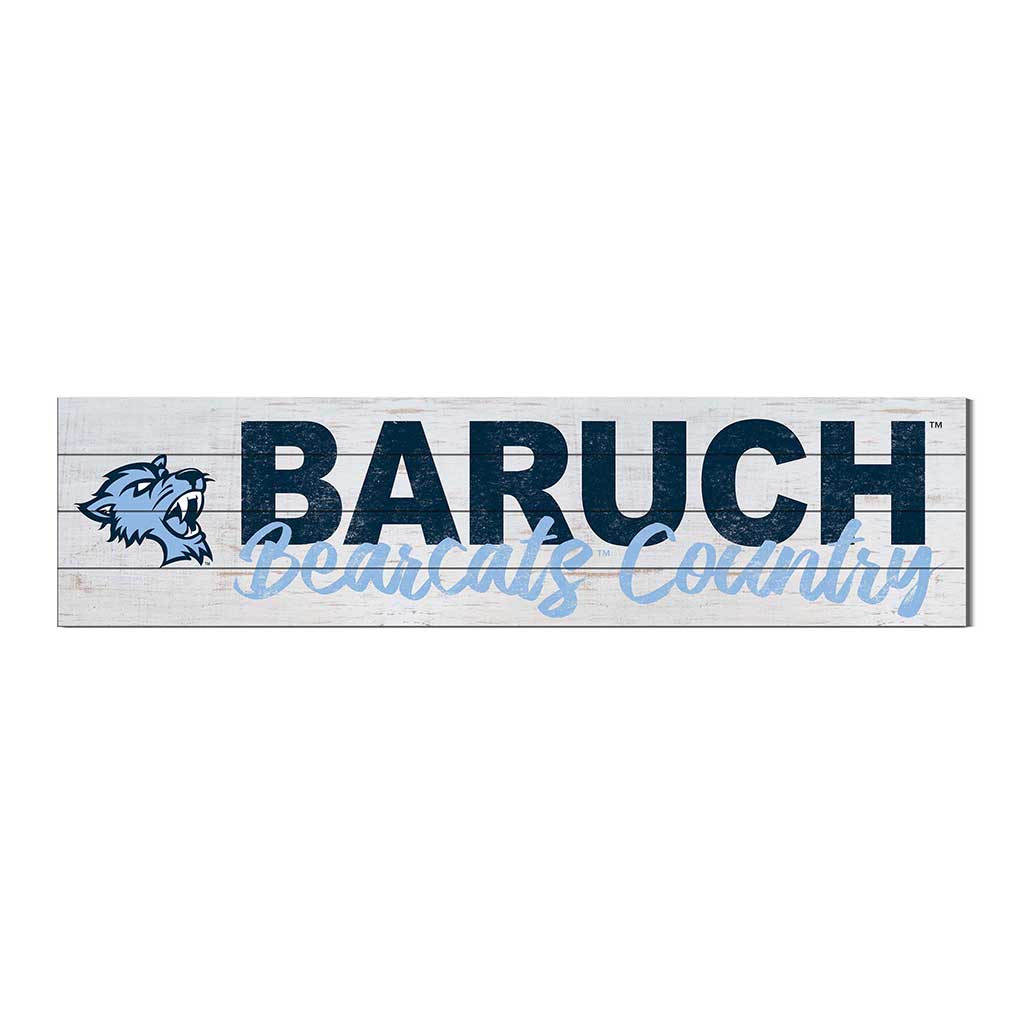 40x10 Sign With Logo Baruch College Bearcats