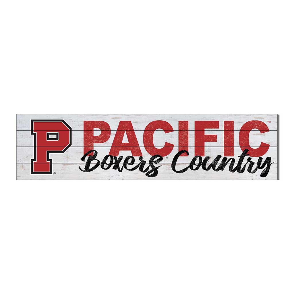 40x10 Sign With Logo Pacific University Boxers