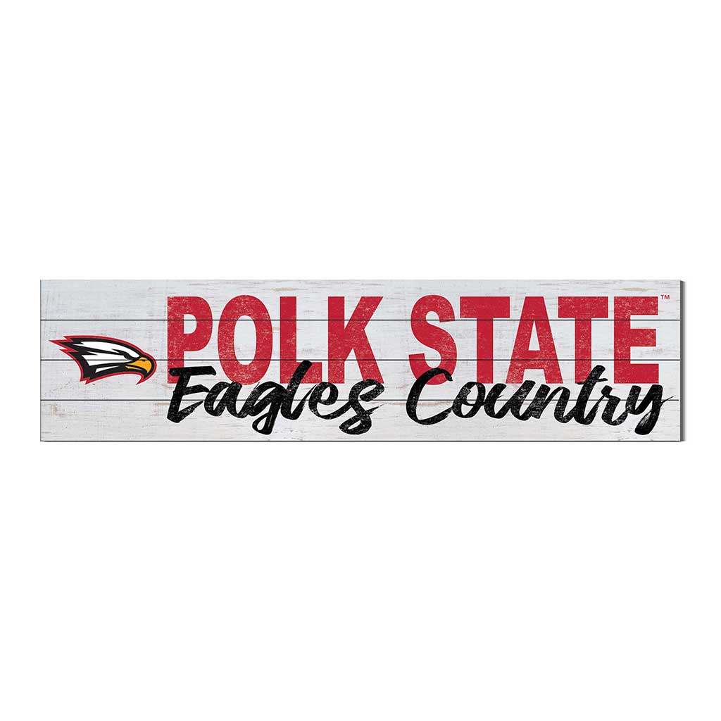 40x10 Sign With Logo Polk State College Eagles