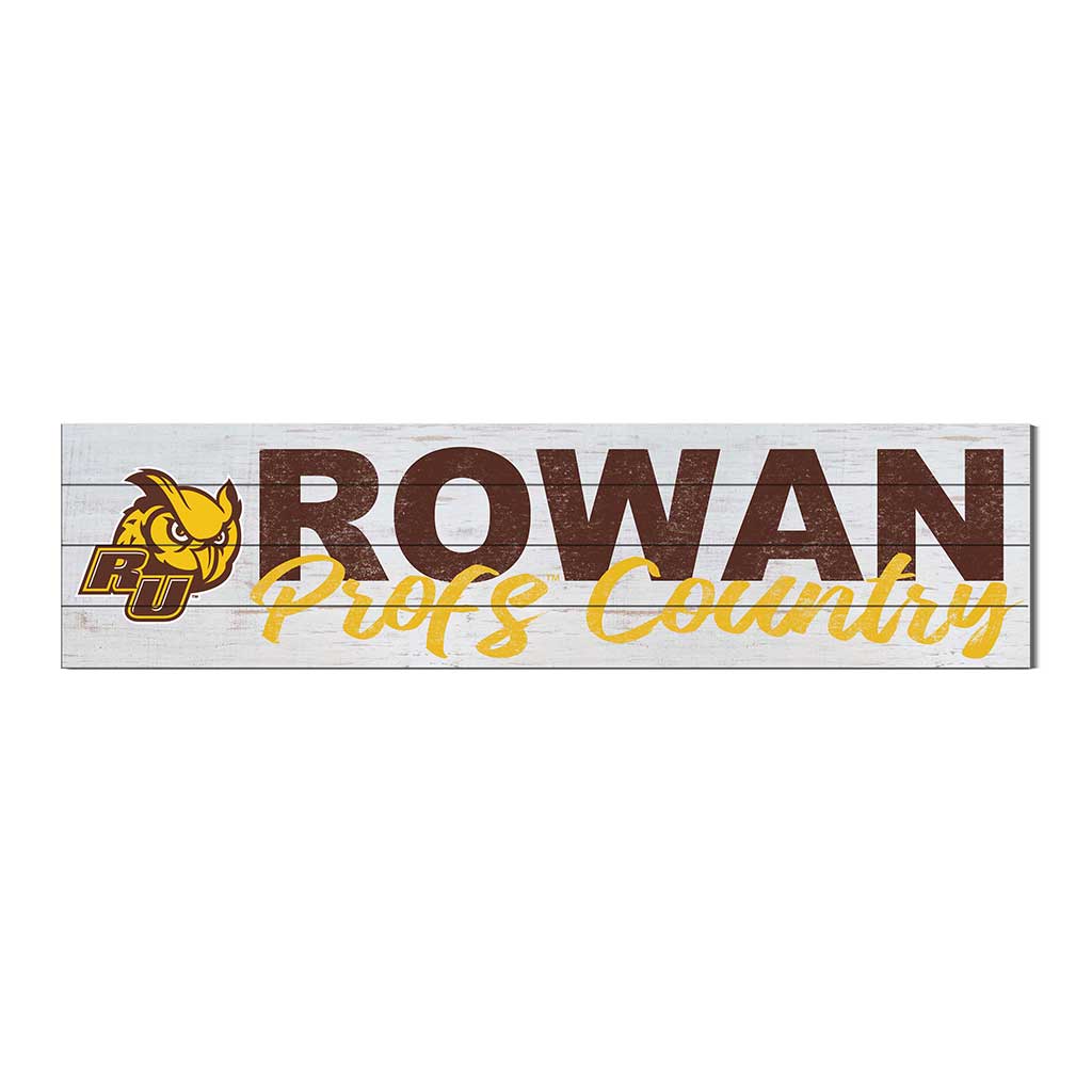 40x10 Sign With Logo Rowan University Profs