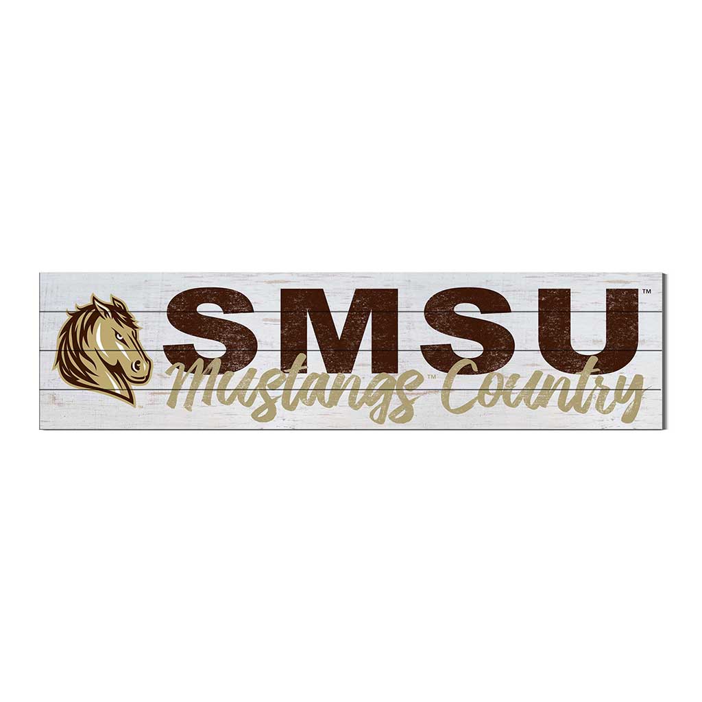 40x10 Sign With Logo Southwest Minnesota State University Mustangs