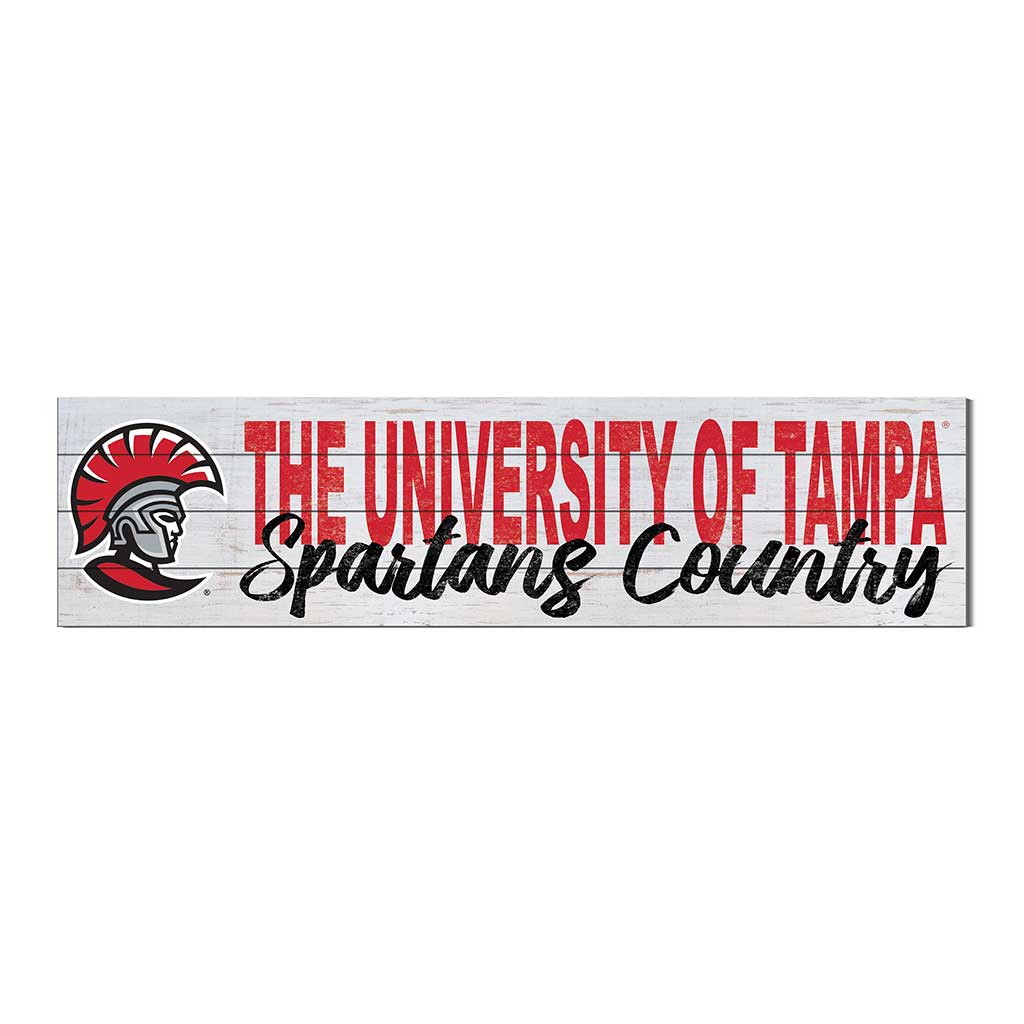 40x10 Sign With Logo University of Tampa Spartans