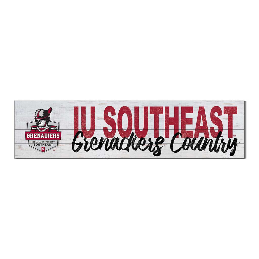 40x10 Sign With Logo Indiana University Southeast Grenadiers