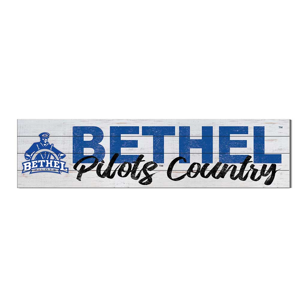 40x10 Sign With Logo Bethel University Wildcats