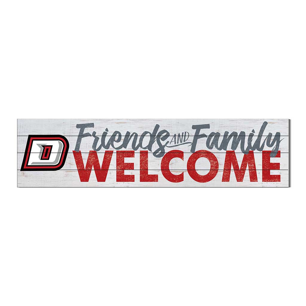 40x10 Sign Friends Family Welcome D'Youville College Spartans