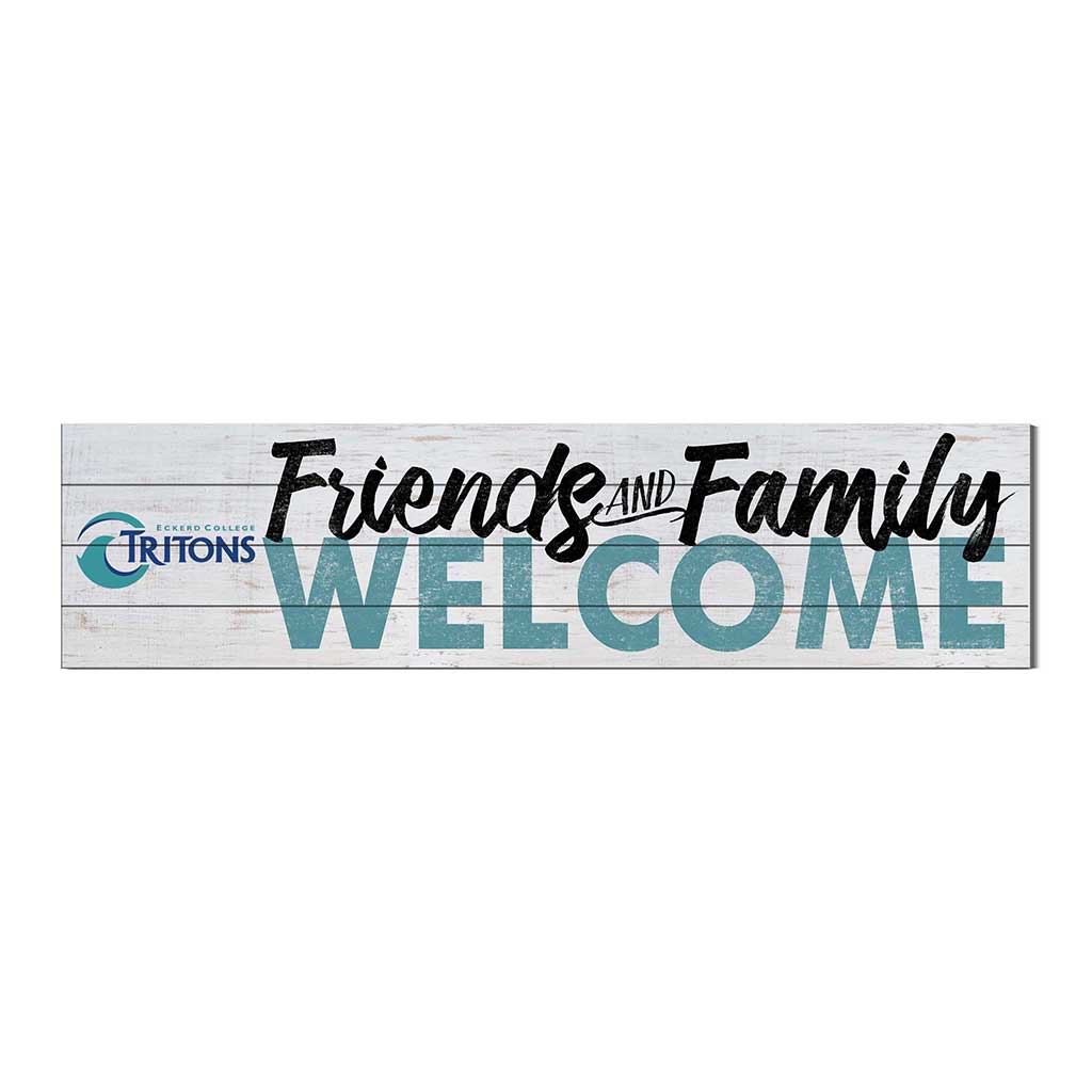 40x10 Sign Friends Family Welcome Eckerd College Tritons